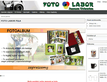 Tablet Screenshot of fotolabor.pl
